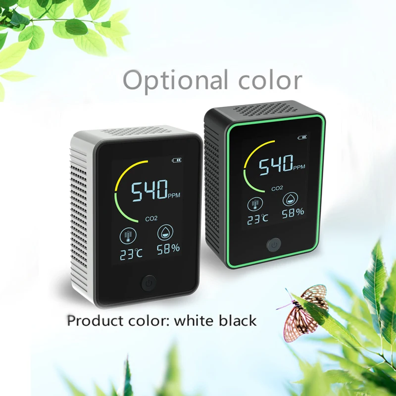 Лидер продаж на Amazon Газоанализаторы tuya с Wi-Fi монитор co2 портативный детектор измеритель температуры в помещении устройство IOT качества