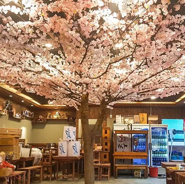 YRYHS3 5 Star Hotel Restaurant Decor Custom Design Fake Sakura Tree Large Realistic Indoor Artificial Cherry Blossom Tree