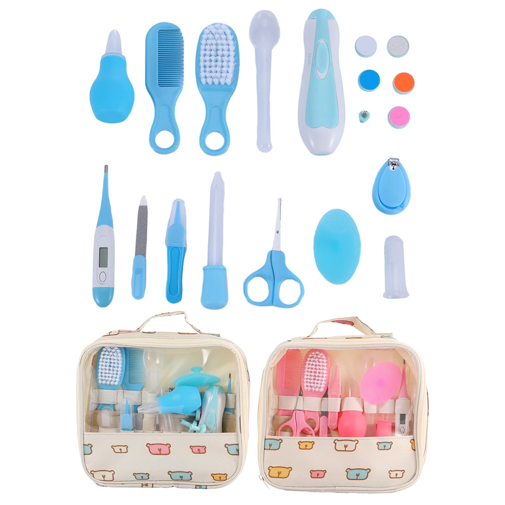 Factory Custom Multi Pieces Baby Grooming Safety Baby Care Grooming Set Baby Health Care Kit