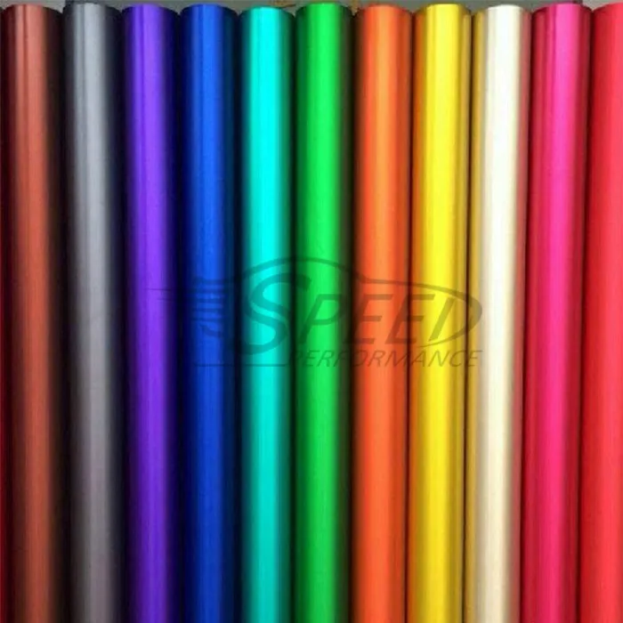 Хит продаж хромированная матовая металлическая самоклеящаяся пленка автомобильная наклейка обертка со льдом