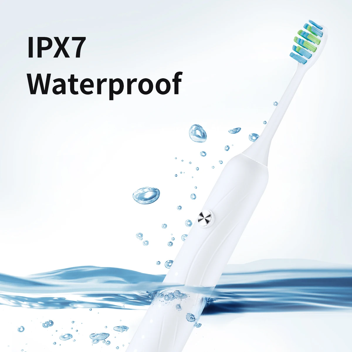 Rechargeable Travel Portable Sonic Electric Toothbrush 5 Working Modes IPX7 Soft Adult