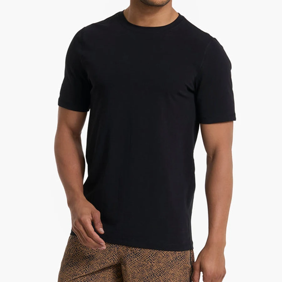 Ультра мягкая хлопковая тренировочная футболка для мужчин по низкой цене 190 gsm хлопковая простая футболка