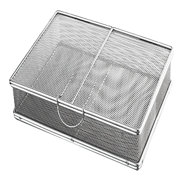 Stainless Steel Wire Mesh Trays for Surgical Instruments Disinfection Container