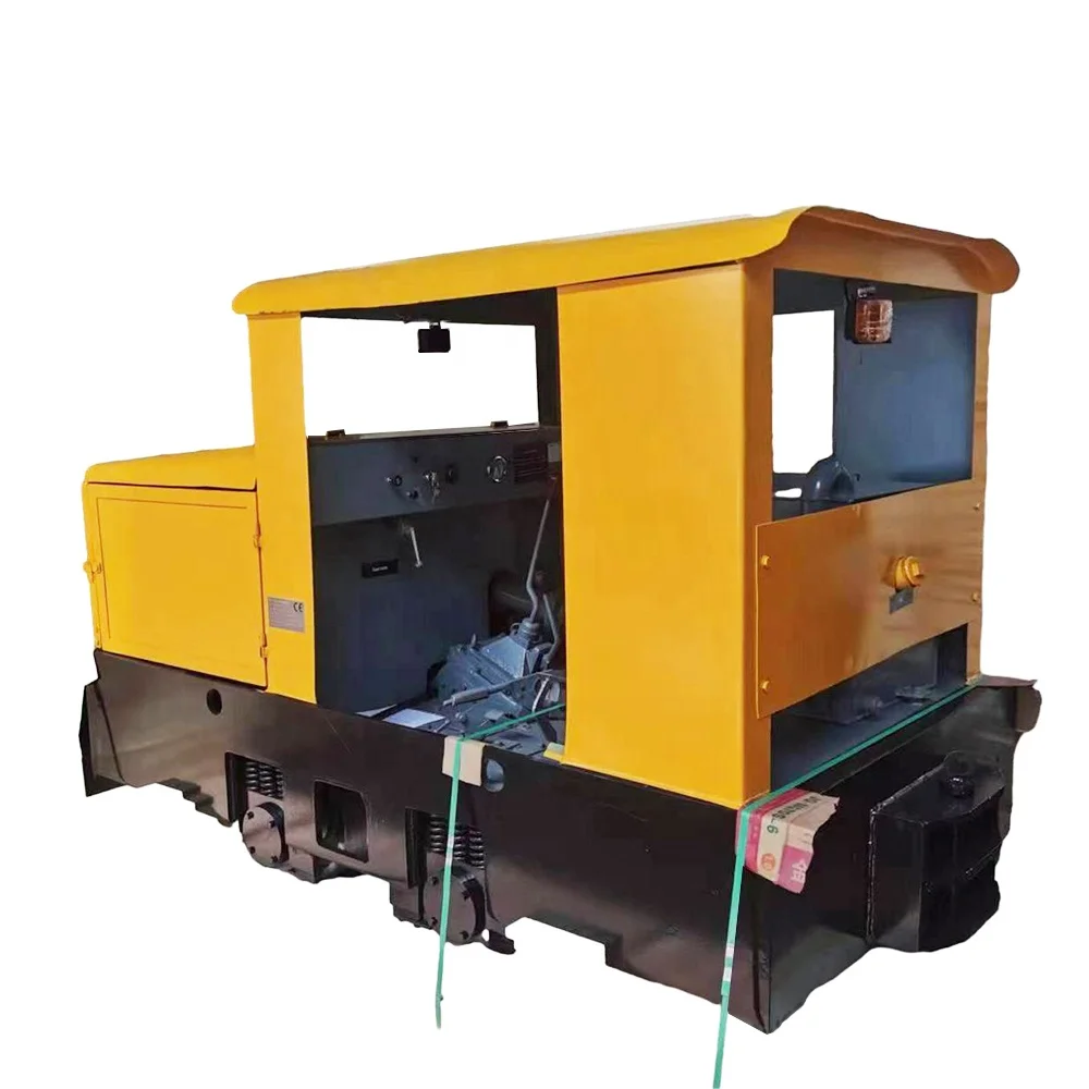 Hot Sale Underground Trolley Mine Locomotives Mining Diesel Narrow Gauge Electric Diesel Locomotive