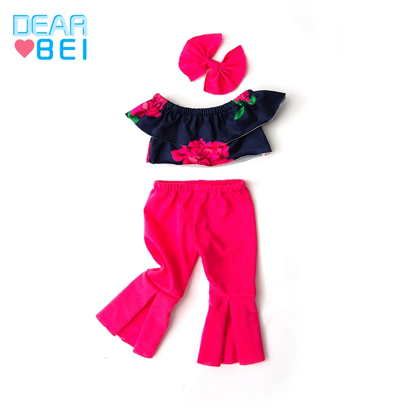 Europe And The United States Big Brand Word Shoulder Bell Pants Suit Doll Clothes,Wholesale Doll Clothes Manufacturer
