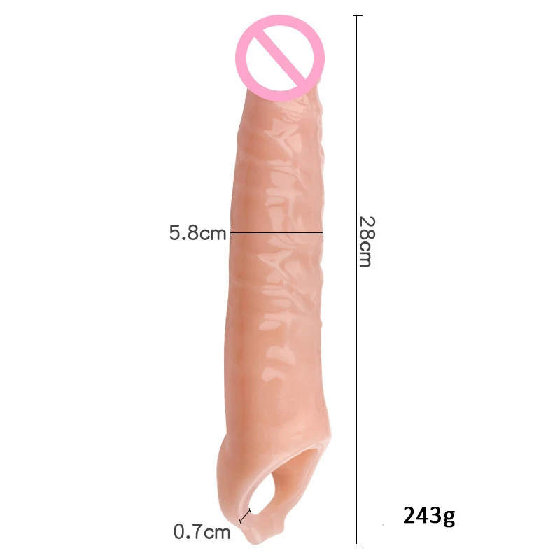 Sleeve Penis Sheath Penis Extension Condom