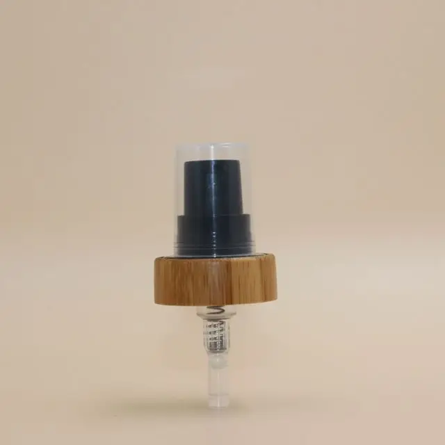 18/410 mist perfume spray 18mm suit essential oil bottle bamboo cap