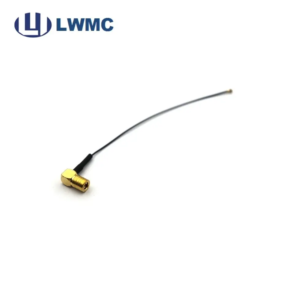 Factory supply coaxial cable SMB R / A male to IPEX female Crimp for 1.37 Cable