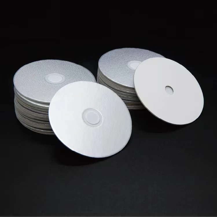 Waterproof Dustproof Air Release Aluminum Foil Vent Seal Liner  For Aromatic Amines