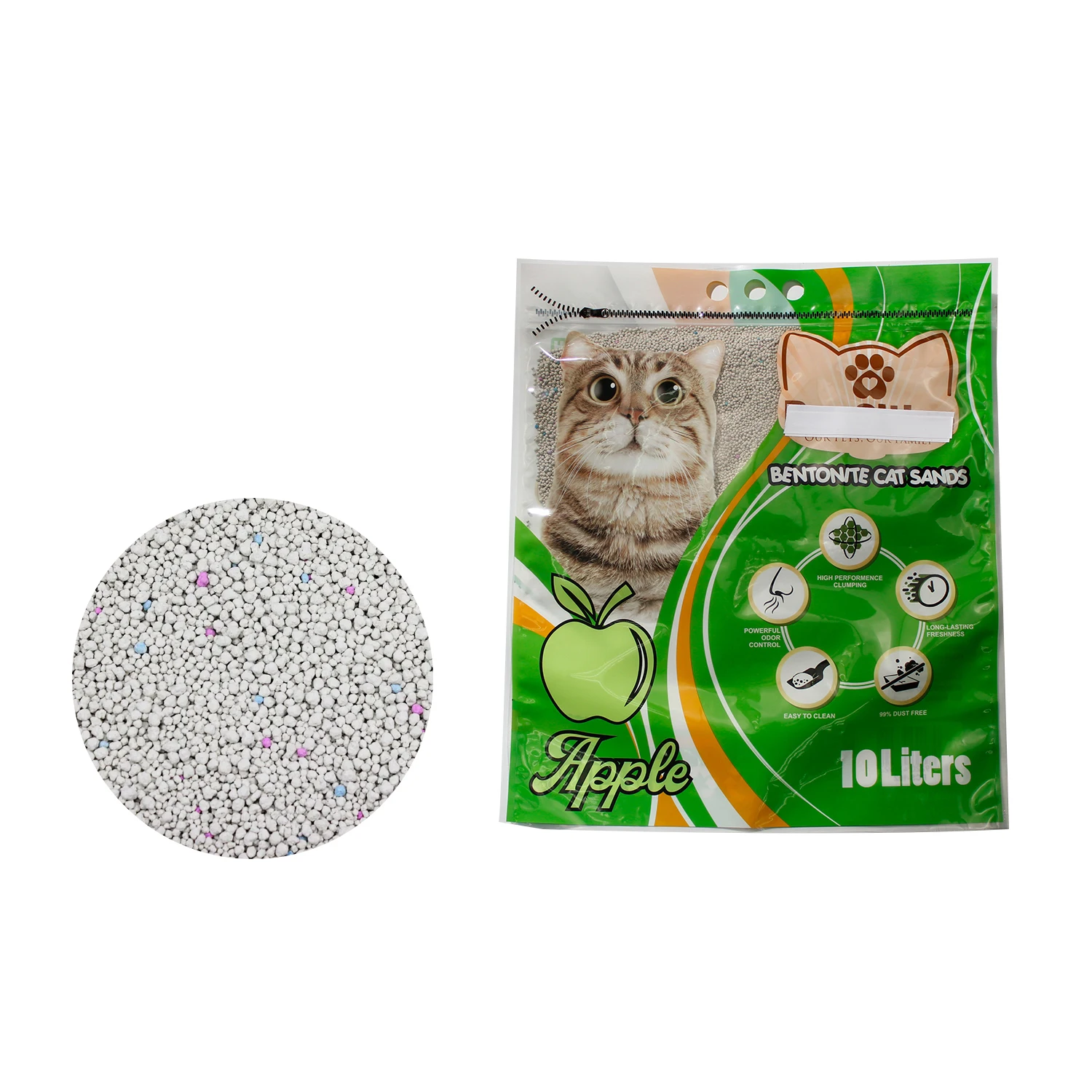 Hot Sale Wholesale Pea Based Natural Fresh Step Clumping Tofu Cat Litter Premium Manufacturer