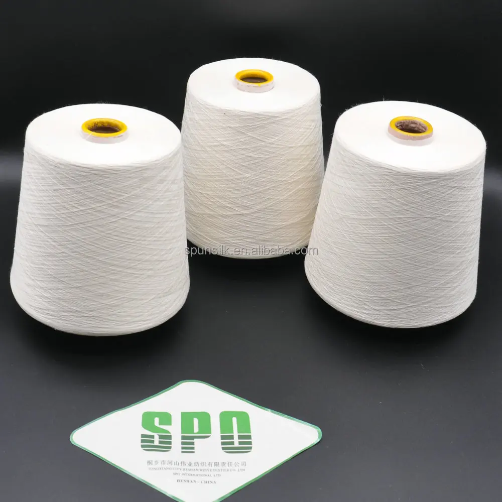 Golden Supplier SPO Sustainable Reeled Silk Yarn 2/60Nm Mulberry Raw Silk Yarn