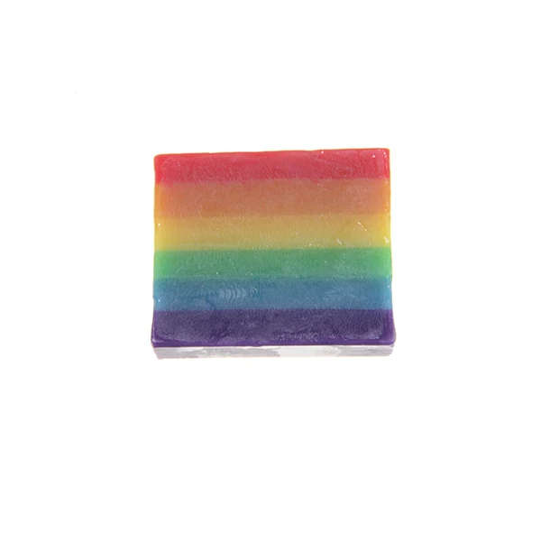 
Индивидуальная упаковка, свежий аромат, красочное Радужное мыло для ванны 