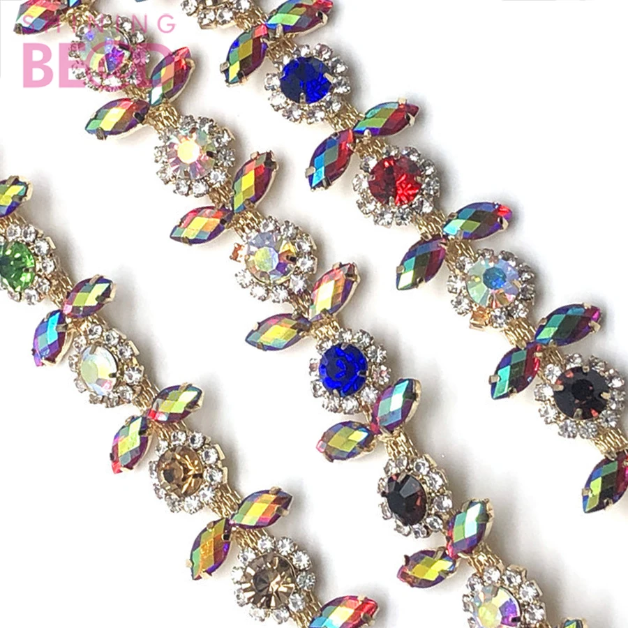 crystal trimming banding for brow band