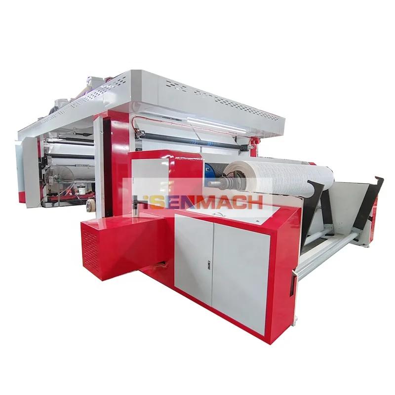 Big drum 4 color 3m width print napkin tissue paper machine
