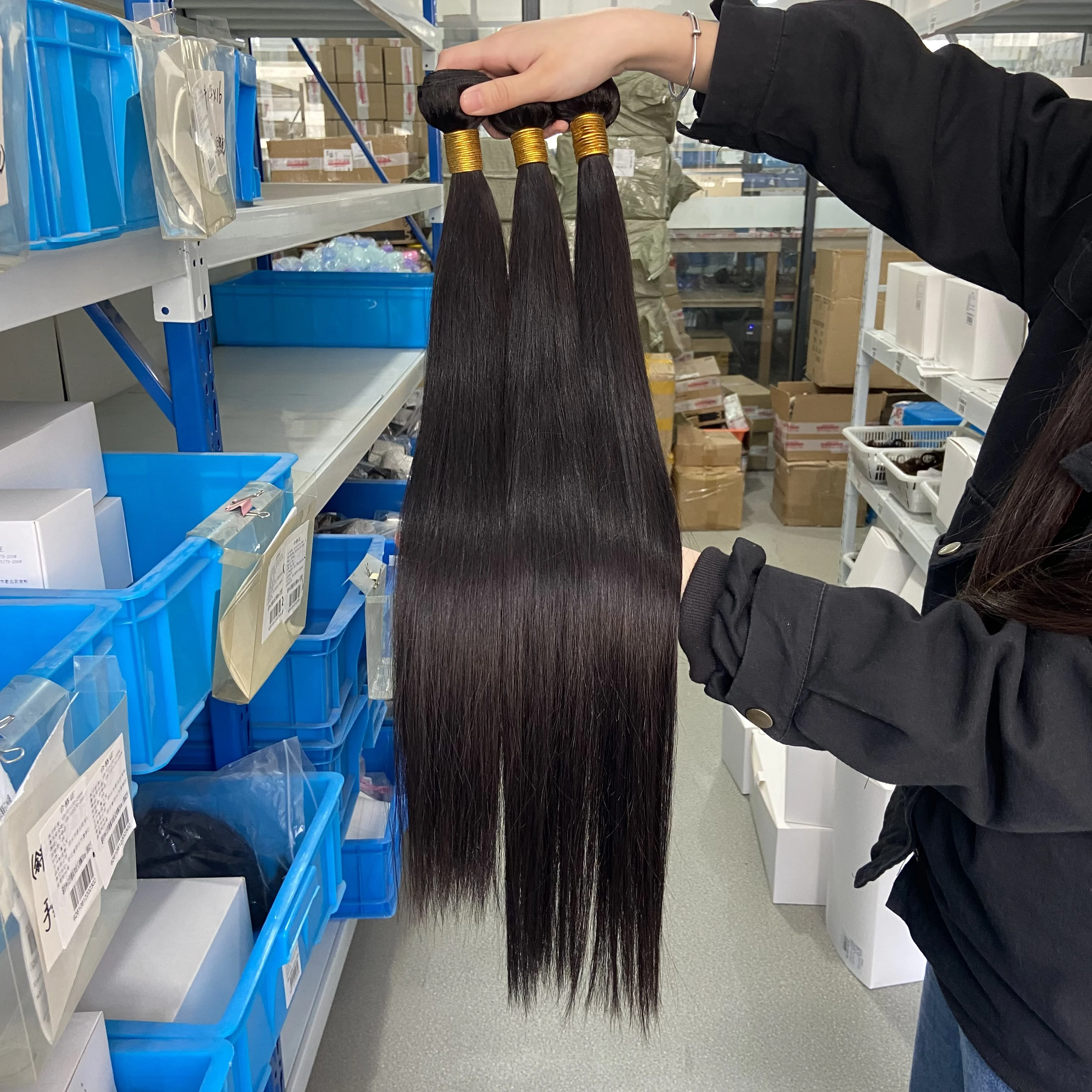 12 А бразильские волосы блестящие мягкие норковые 100% человеческие наращивание кутикулы выровненные необработанные натуральные пучки