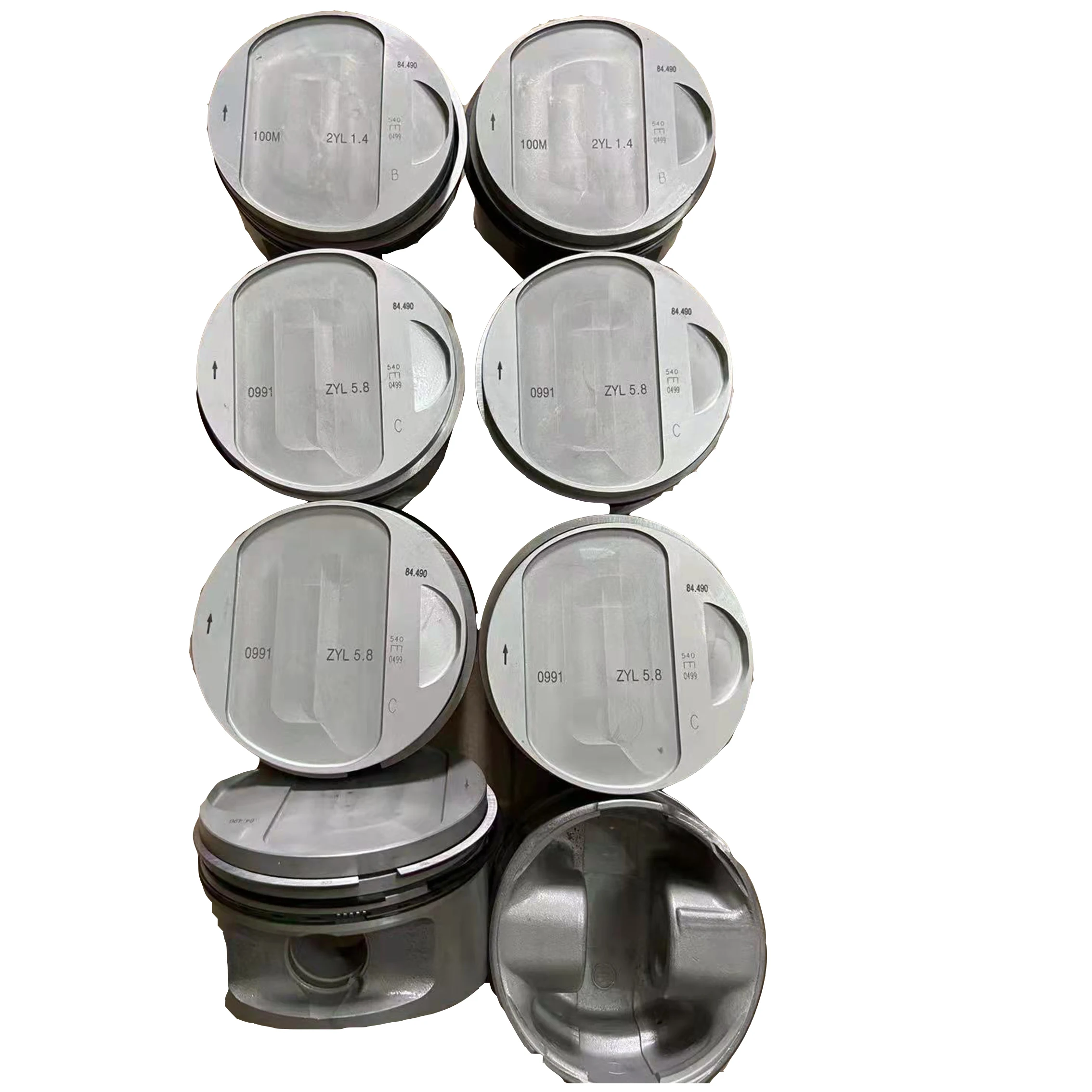 High quality automobile piston fit for A8D3 TOUA PHAE 4.2 077107099F 077109100F
