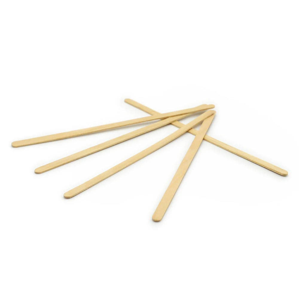 140mm Disposable wooden Stirrer wooden coffee stirring stick