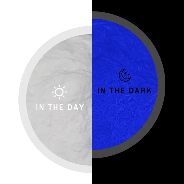 first order discount for new customers 4 colors for ink and paint photoluminescent pigment powder glow in the dark powder