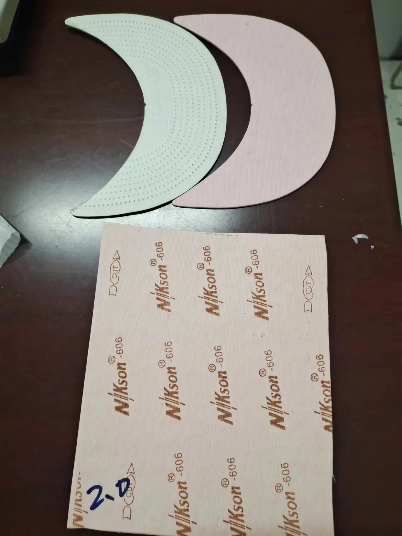 DWDP-VISOR Water-repellent cardboard visor Cardboard paperboard for vintage baseball caps