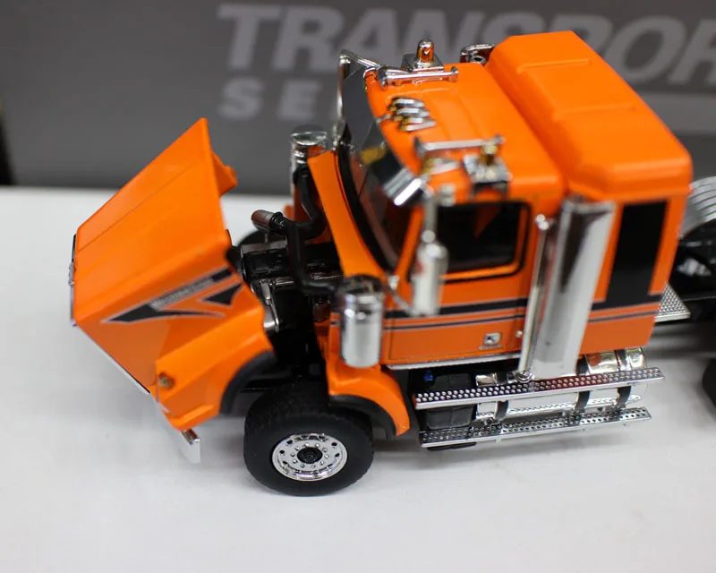 DM 1/50 Diecast Western Star 4900 SB Tractor Truck Head Model Trailer Truck Toy
