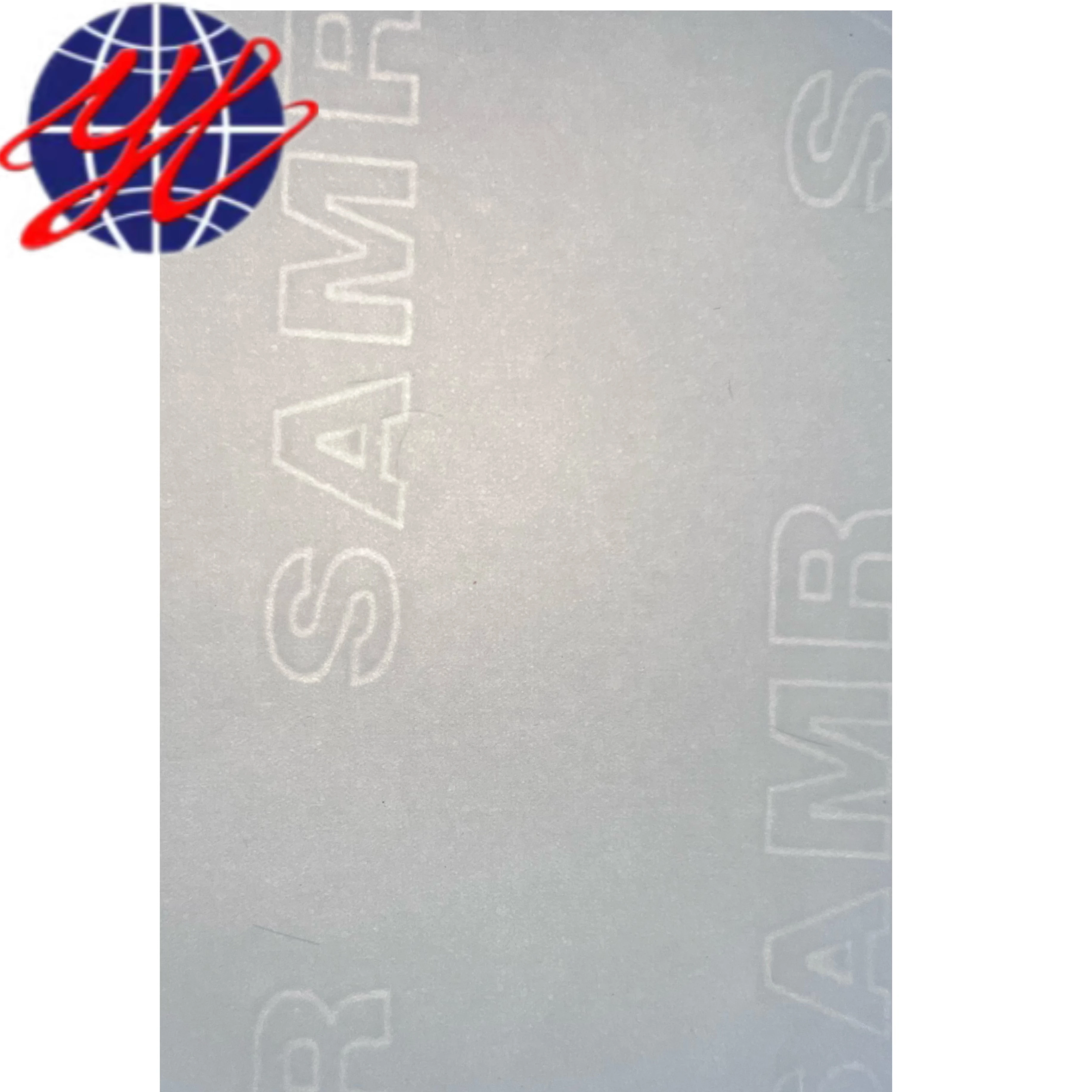 A4 Custom Visible Blue and Red Fibers Security Paper Magnetic Fiber Security Paper and Full-page Plum Blossom Watermark
