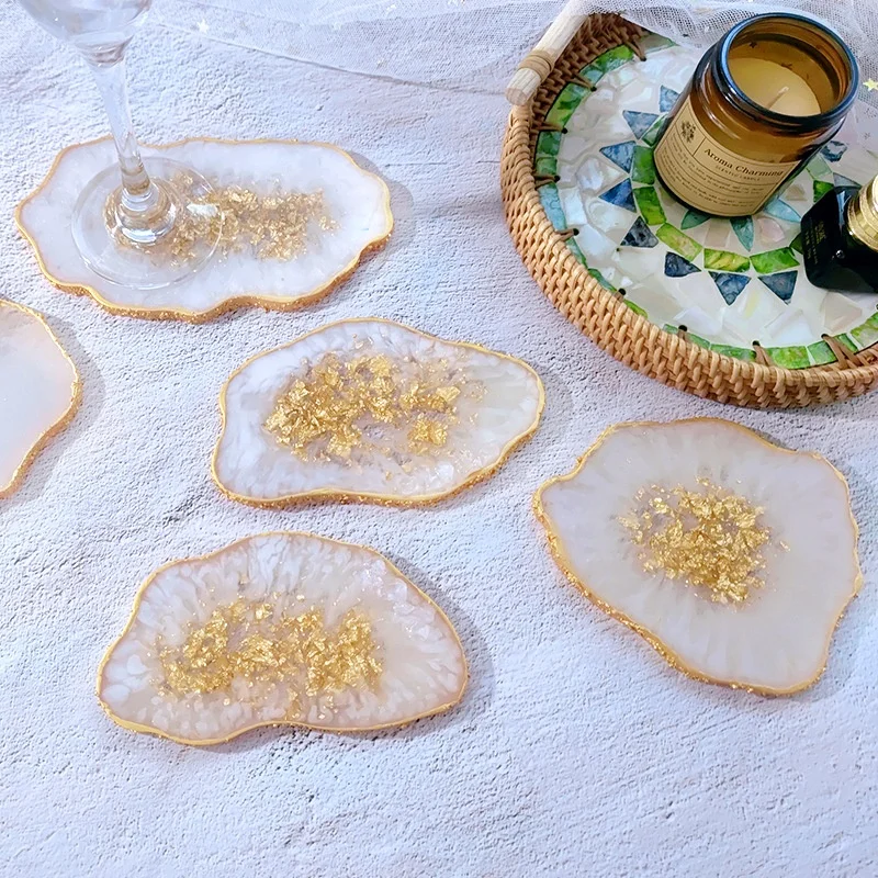 Формы для эпоксидной смолы нестандартные формы подставки под горку силиконовые литья Агат