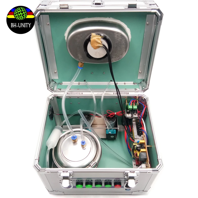 clean the Japanese Print Head Cleaning Machine 8 lines channels for Konica dx4 dx5 dx6 dx7 i3200 5113 printhead cleaner