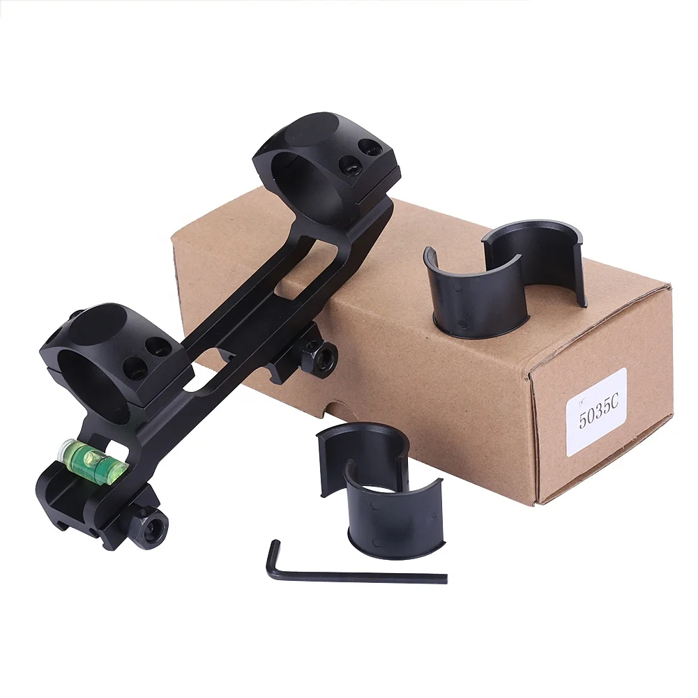 Level Scope Sight Scope Mount ring 25.4mm /30mm Pipe diameter  Picatinny Rail  with Bubble Level mount ring