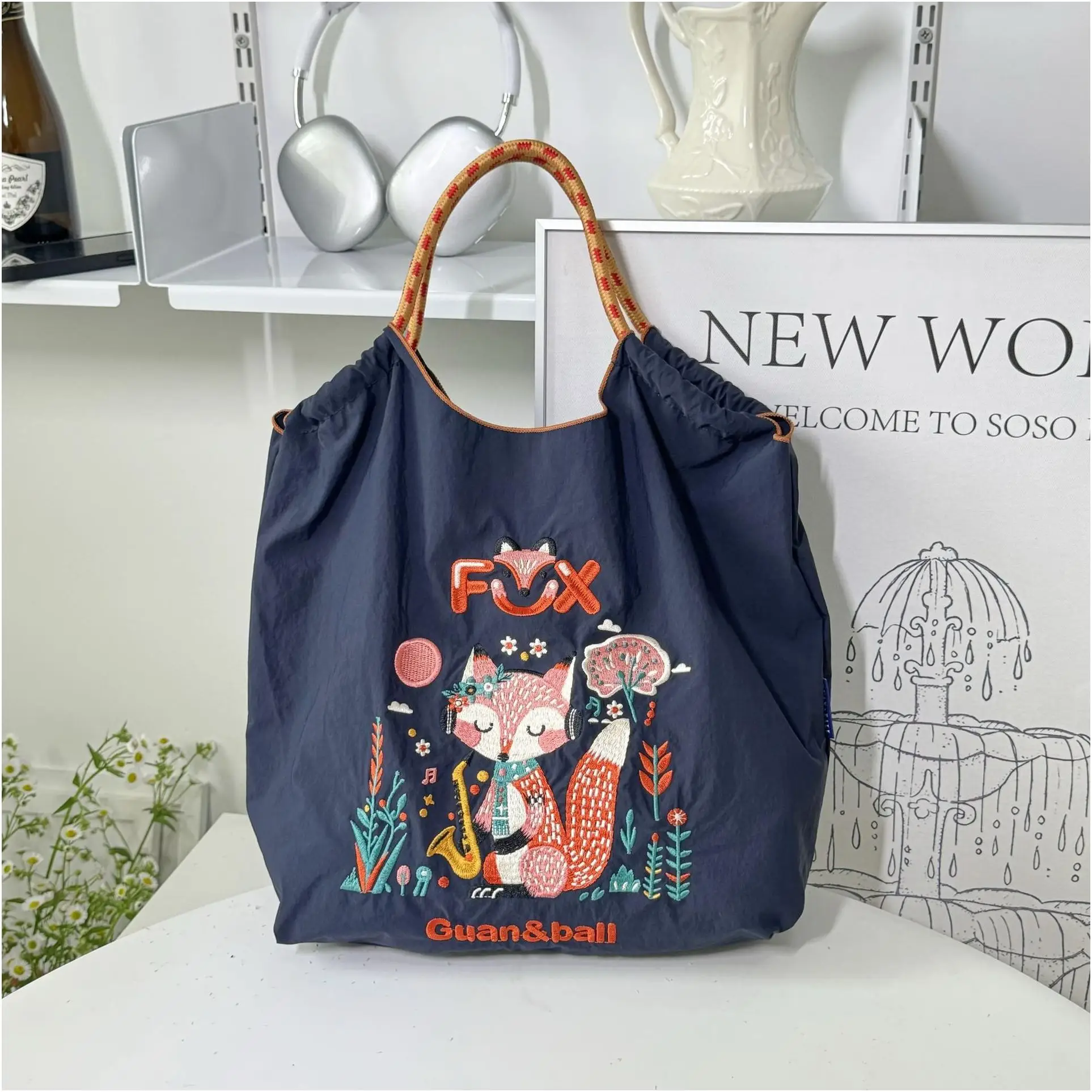 Dichos Reusable Shopping Bag bolsas enfriadoras Wedding Handbags Wholesale Small Business Garbage Canvas Shopping Bag Comestique