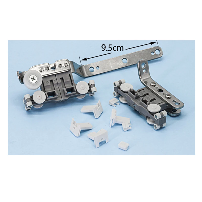 S Track  Master Carrier Smart Home Stainless Steel With Nylon Pulleys For Smooth Silent Motorized Curtain Track accessory