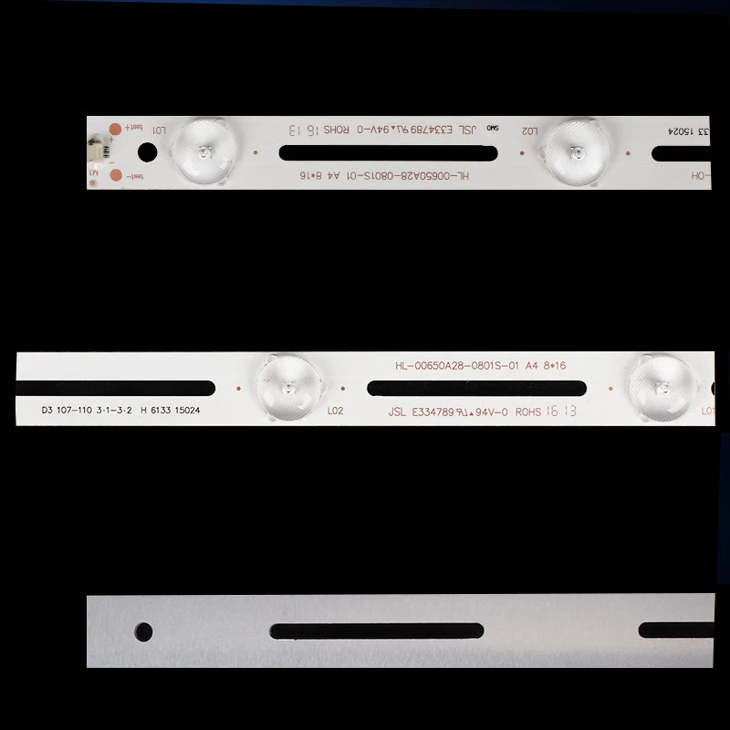 Новый 65 дюймов HL-00650A28-0801S-01 A4 8*16 ЖК-Телевизор подсветка полосы 8 светодиодов