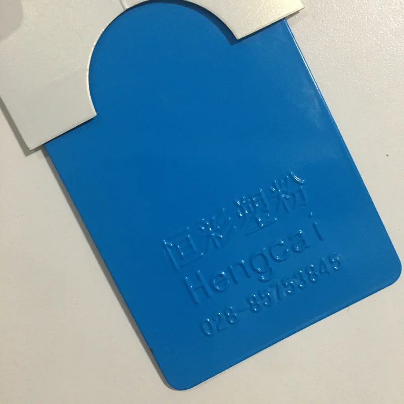 Eternal Color Factory Supply Metal Finish Wear-resistant High Gloss Blue Epoxy Powder Coating Paint For Steel Shelf