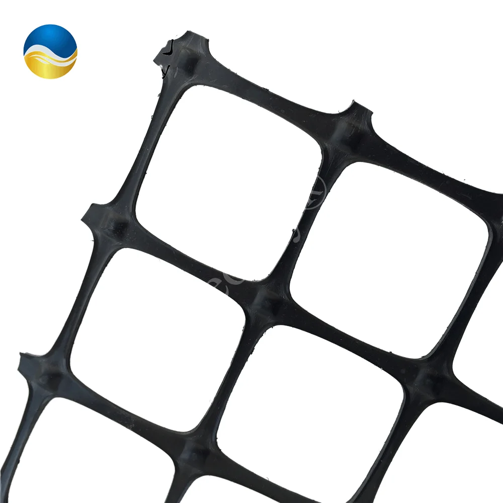 Two-Way Biaxial Plastic Geogrid Fiberglass Polyester for Road Construction Reinforcement by Fiber Plastic Geogrid Polypropylene