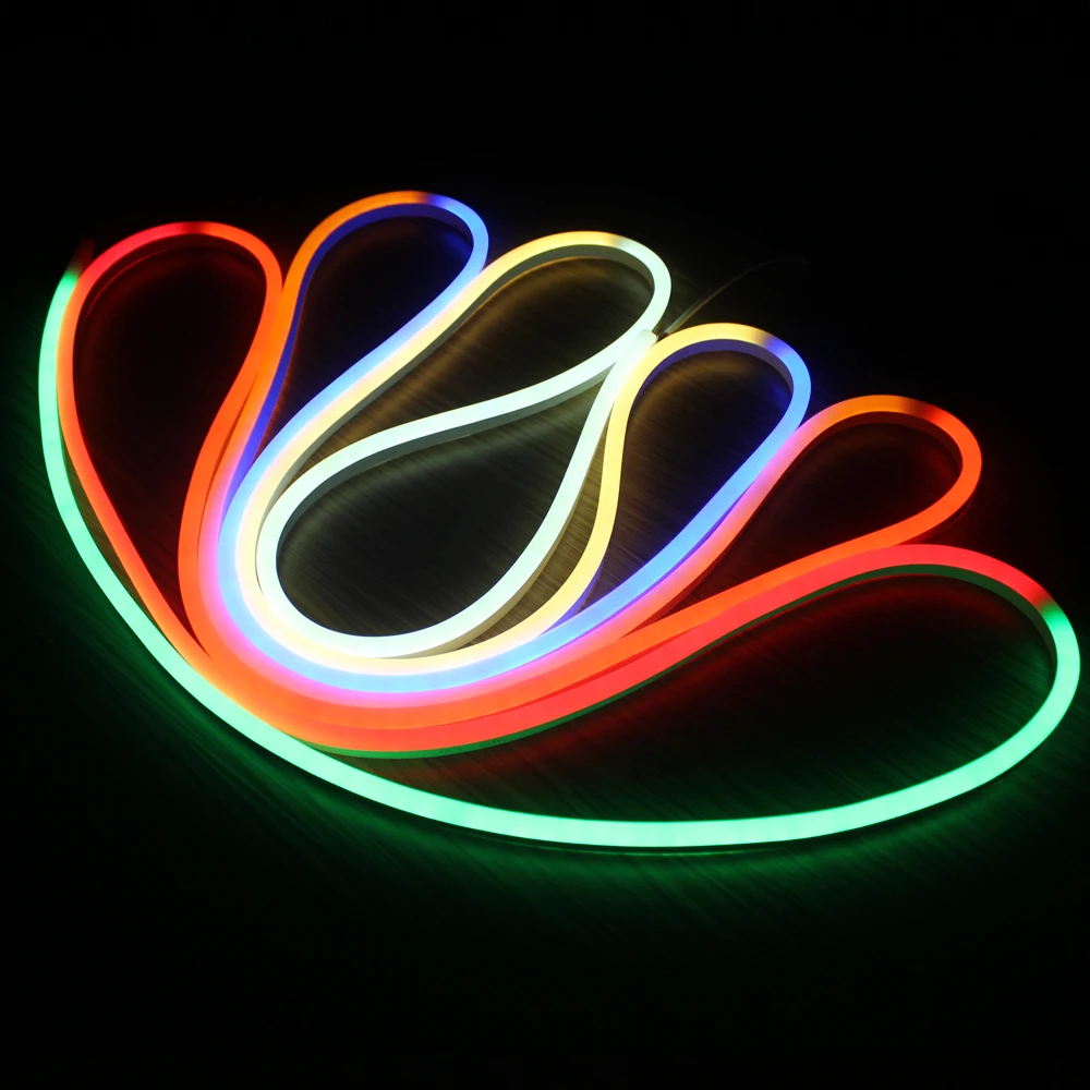 Ultra Thin LED Neon Flex Rope Light 12V 24V Mini Flexible Neon LED Strip Light 16*8mm