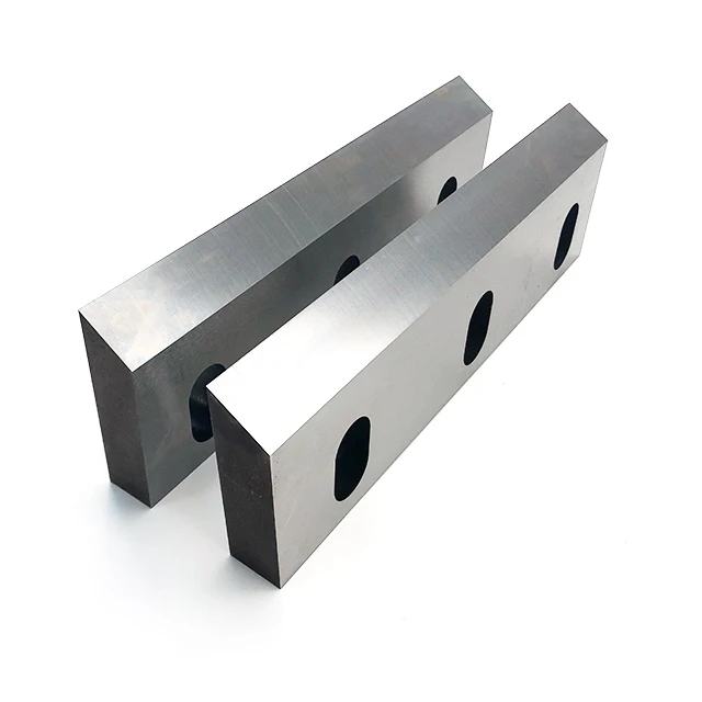 DC53 Material Crusher Blade for Cutting Marine Plastic Garbage