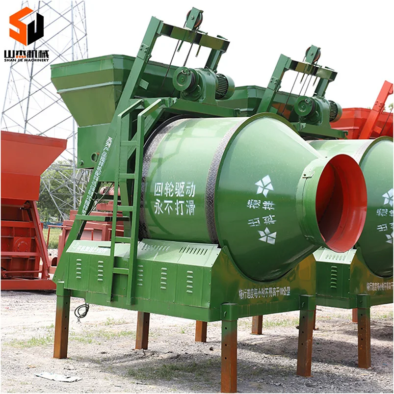 Concert Machine Concert 400L Capacity Self Loading Mobile Cement Mortar Mixer