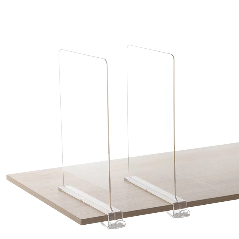 Bedroom Closet Dividers Transparent Closet Shelf Divider Plastic Wardrobe Shelf Divider