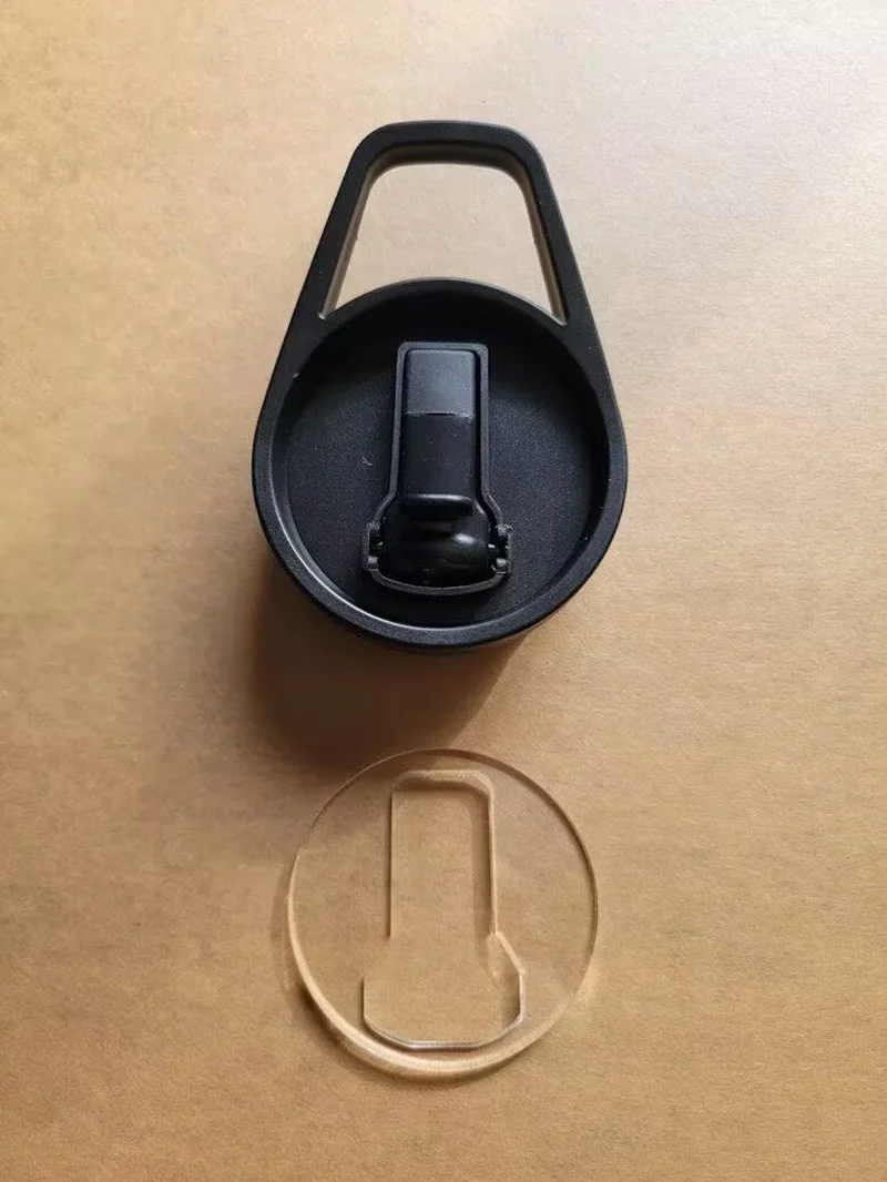 Clear Acrylic 3D Ice and Fruits Decorative Sublimation Tumbler Topper Lid Disc Base Removable Mason Jar Insert