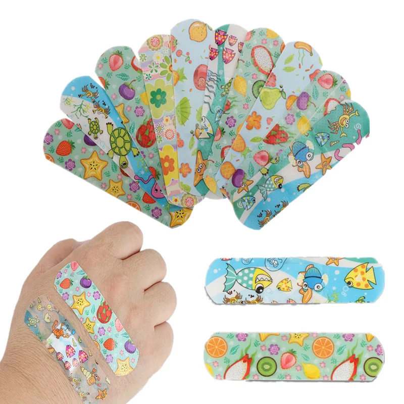 Kids Cartoon First Aid Adhesive Bandage Wound Plaster Band-Aid