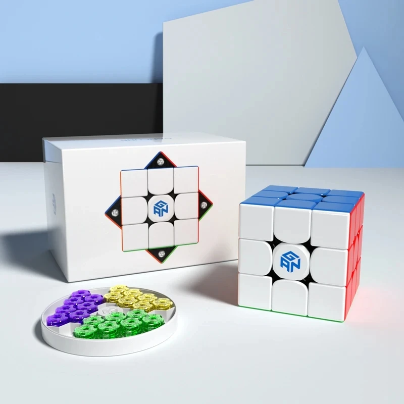 GAN356 M 3x3x3 Magnetic Magic Cube Speed GAN356M Puzzle GAN 356 M GES Magico Cubo