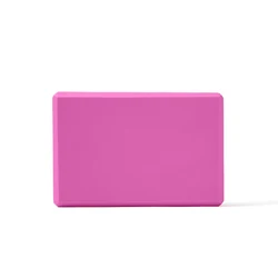 Natural Flat Custom Logo Large EVA Foam Solid Yoga Block