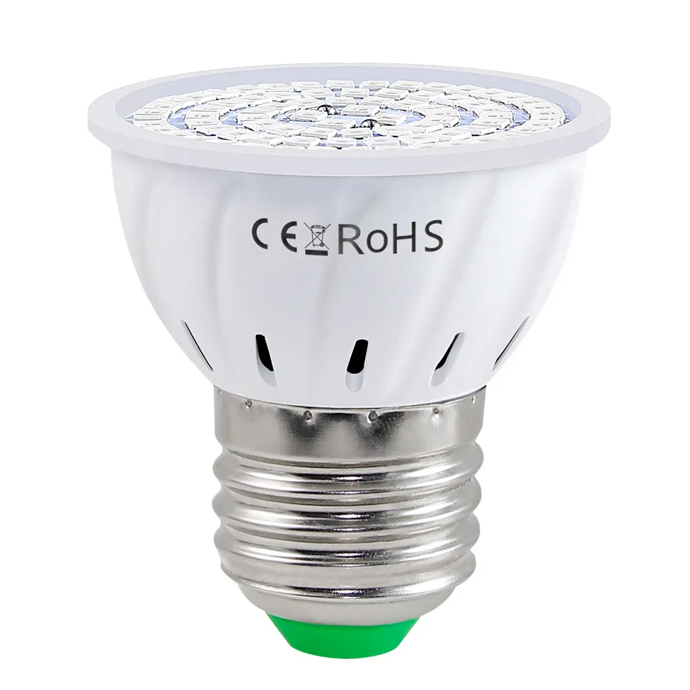 Grow Light Bulb Full Spectrum LED Indoor Plant Light Bulb for Seeds & Greens Growing Lamp Bulb E26 Grow Lightbulb Indoor Plants