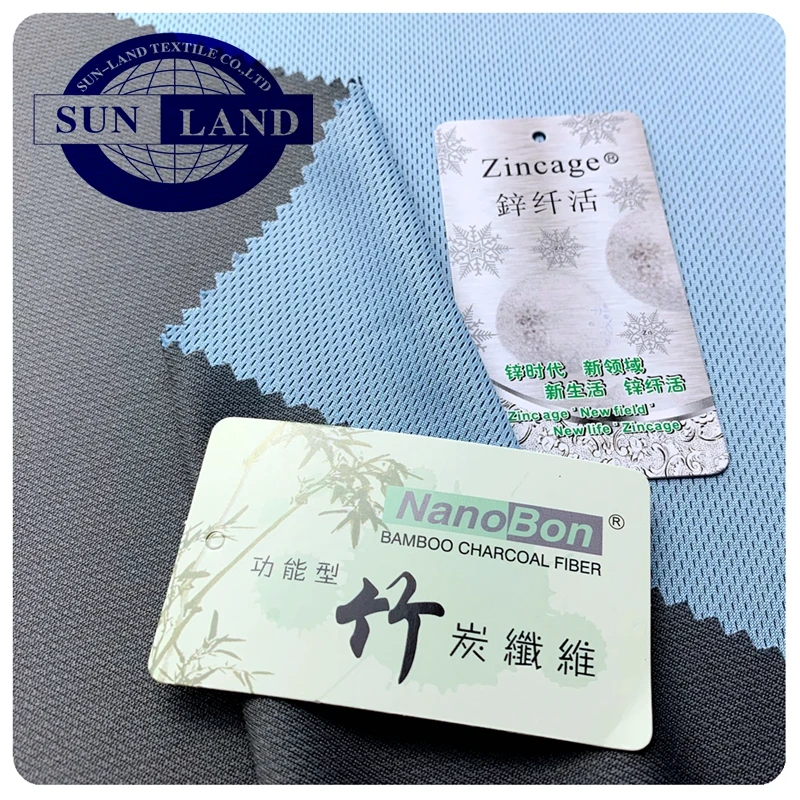 Антибактериальная дышащая сетчатая ткань из 50% бамбукового угля для отдыха на открытом воздухе