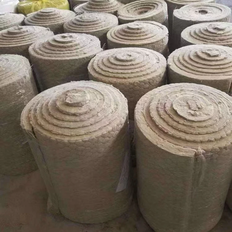 Thermally Insulated Sound Absorbing Materials Shrink Packing Fireproof Mineral wool board roll felt  For Steel Buildings Roof