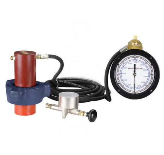 Dual-pointer Pressure Indicator System YGM4A Standing Pipe
