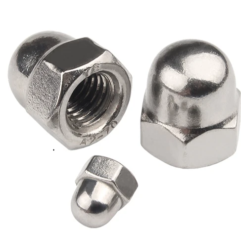 Din1987 stainless steel dome head nut Hex Hexagon dome cap Nuts