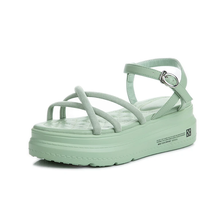 NEW Loafers Ladies Sandals Flats Shoes Women Shoes in 2021 Elegant and Sexy Custom Summer Light Spring PVC Anti Logo Outdoor Gua