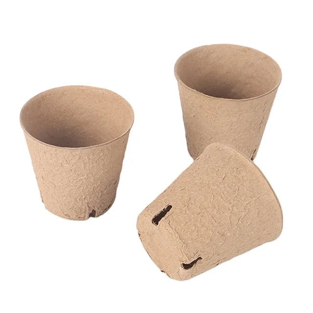 Multifunctional Biodegradable pulp seedling flowerpot nutrition breeding cup
