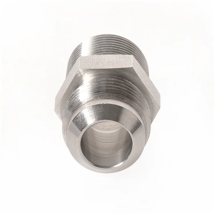 Stainless Steel or Carbon Steel 37 Degree Flared Tube Fittings Male Connector