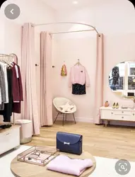 Factory custom beauty salon partition curtain Luxury privacy Temporary dressing room blackout privacy engineering curtain